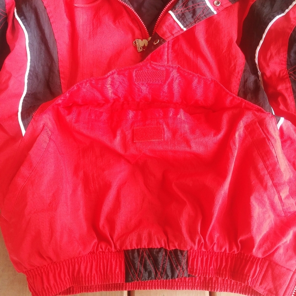 Vintage 90s STARTER NCAA Nebraska Huskers Pouch - Picture 3 of 6